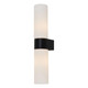 Spa Cuco Up and Down Wall Light Matte Black 2