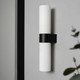 Spa Cuco Up and Down Wall Light Matte Black 3