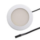 Culina Konect Plug & Play 1.8W LED 65mm Round Recessed/Surface Under Cabinet Light Warm White 1