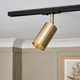 Culina Cory 1 Head Track Light Satin Brass 3
