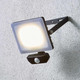 Stanley Frosted 30W LED Floodlight with PIR in Black 4