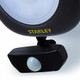 Stanley 50W LED Die-cast Floodlight with PIR in Black 2