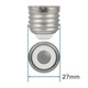 ES-E27 (27mm) Edison Screw Cap