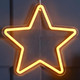 Festive 30cm Neon Flex Hanging Star 2