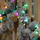 Festive Indoor & Outdoor 8ft Christmas Tree Glow-Worm Lights 1500 Aurora LEDs 4