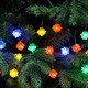 Festive 10m Indoor & Outdoor Diamond String Lights 100 Multi-Coloured LEDs 1