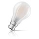 Ledvance GLS LED Light Bulb B22 8.5W (75W Eqv) Dimmable Warm White Frosted Bayonet