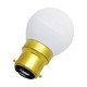 Opus Golfball LED Light Bulb B22 5W (40W Eqv) Dimmable Warm White Opal Round Bayonet 2