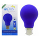 Opus GLS LED Light Bulb B22 4W Blue Frosted Bayonet Coloured 4