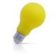 Opus GLS LED Light Bulb E27 4W Yellow Frosted Screw Coloured