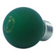 Opus Golfball LED Light Bulb E27 4W Green Frosted Round Screw Coloured 3