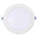 Opus LED Downlight 18W Modern Cool White Opal White Slimline Round Panel Recessed Ceiling Lights 2