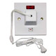Opus Pull Cord Light Switch White 2-Way 45 Amp