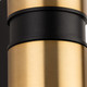 Firstlight Hampton Outdoor Wall Up and Down Light in Brushed Brass and Black 2