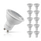 10-Pack Crompton GU10 Spotlight LED Light Bulbs 3.5W 2700K Warm White 50W Eqv Halogen Replacement