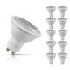 10-Pack Crompton GU10 Spotlight LED Light Bulbs 3.5W Dimmable 2700K Warm White 50W Eqv Halogen Replacement