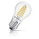 Ledvance Golfball LED Classic P Light Bulb E27 3.4W (40W Eqv) Dim Warm White Clear Performance Class Screw Filament
