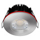 Crompton SPECTRUM WIFI LED Fire Rated Downlight 10W Dim IP65 Tuneable White + RGB in Chrome Recessed Spotlight Bluetooth 40° Lights