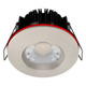 Crompton SPECTRUM WIFI LED Fire Rated Downlight 10W Dim IP65 Tuneable White + RGB in Satin Nickel Recessed Spotlight Bluetooth 40° Lights