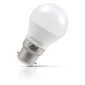 Crompton Golfball LED Light Bulb B22 4.2W (40W Eqv) Warm White Opal