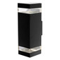 NxtGen Lincoln LED Square Up and Down Light 18W All-Weather Tri-Colour CCT 30° Black 1