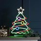 Festive 58cm LED Neon Flex Tree on Base 1