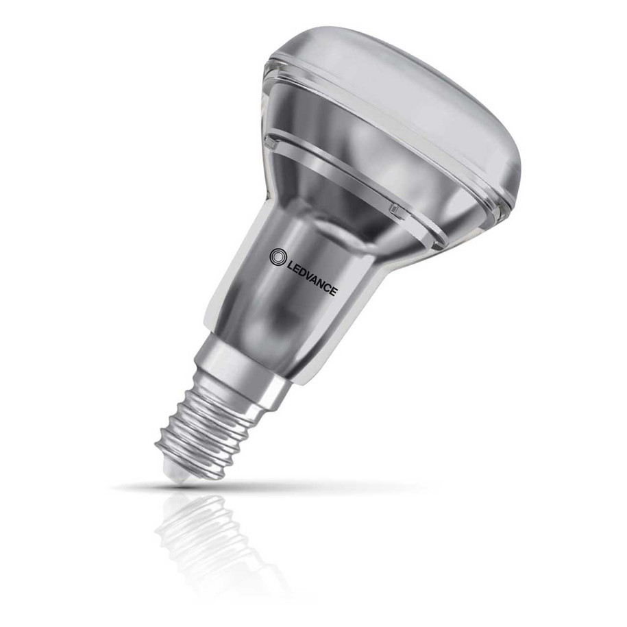 Ledvance R50 Reflector LED Light Bulb E14 1.5W (25W Eqv) Warm White Diffused Value Class Spotlight Small Screw 36° 1