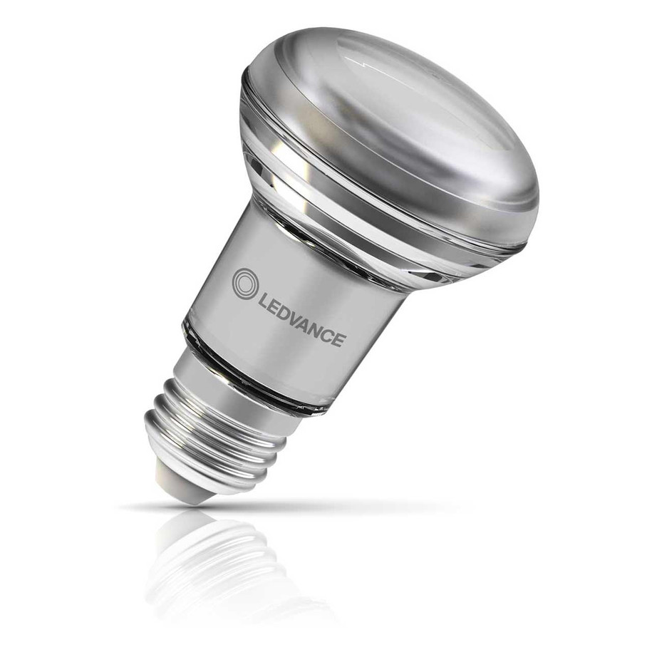 Ledvance R63/R64 Reflector LED Light Bulb E27 2.9W (40W Eqv) Warm White Diffused Value Class Spotlight Screw 36° 1