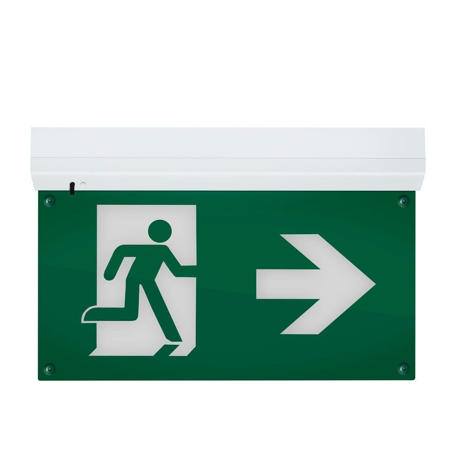 Phoebe LED Emergency Exit Blade Left/Right Legend for use with Emergency Blade Image 3