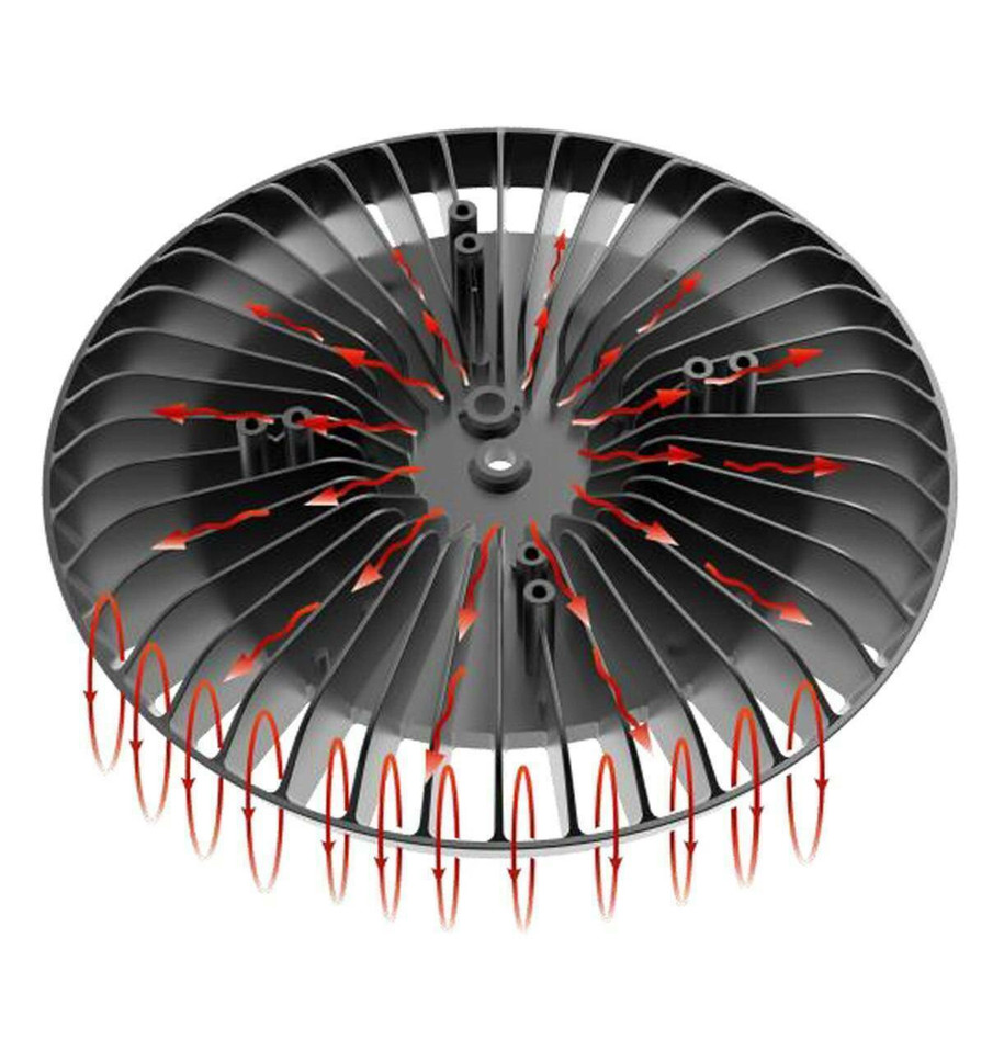 Phoebe LED High Bay 200W Keto IP65 Cool White 60° Black IK10 Image 2