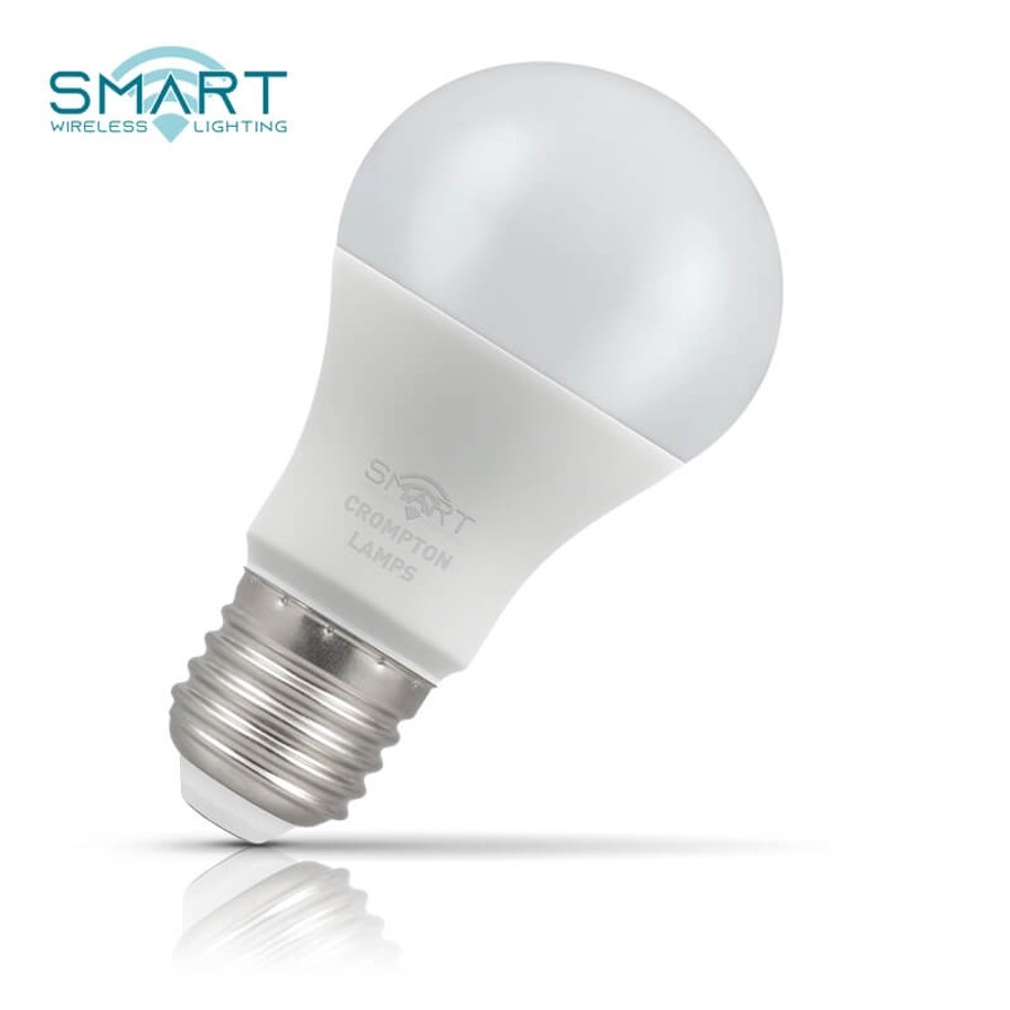 Crompton Lamps Dimmable LED Smart Wifi GLS 8.5W E27 Warm White Opal Image 3