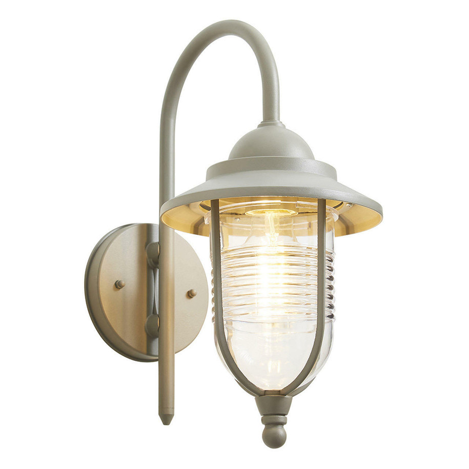 Zinc ERIS Outdoor Fisherman's Lantern Dove Grey 2