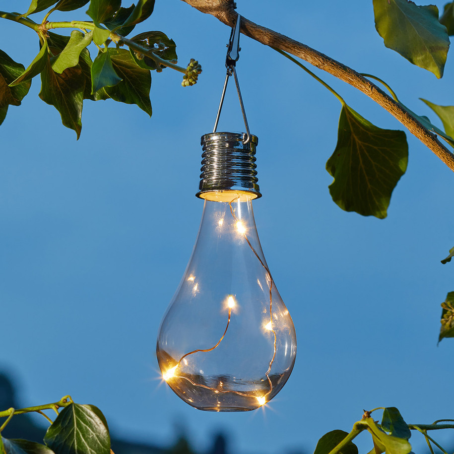Smart Solar LED Firefly Effect EUREKA! Light Bulbs 6-Pack Warm White 5