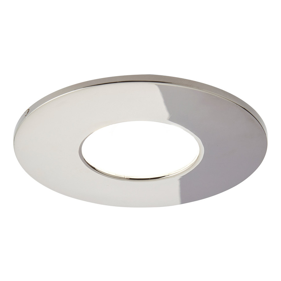 Spa Rhom LED Fire Rated Downlight 8W Dimmable IP65 Tri-Colour CCT Black Chrome 2