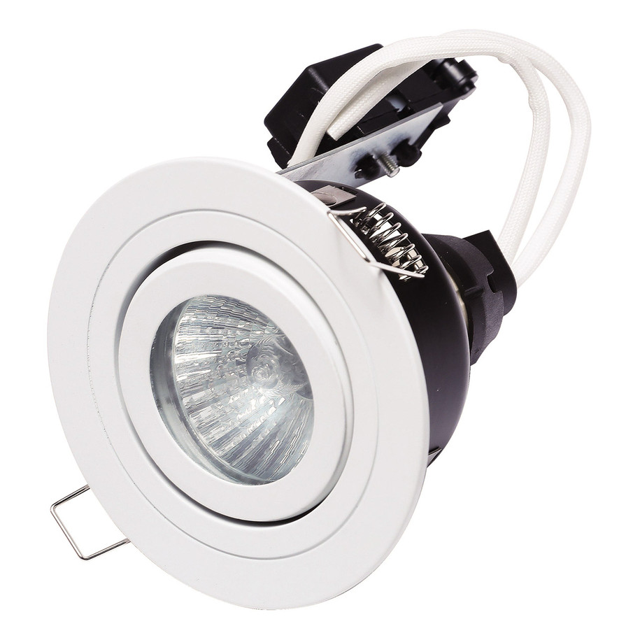 Spa Cali Tiltable Downlight Matt White 3