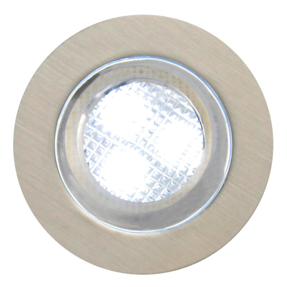 Culina Ohio LED 10-Light Plinth Light 1.6W Daylight Stainless Steel 3