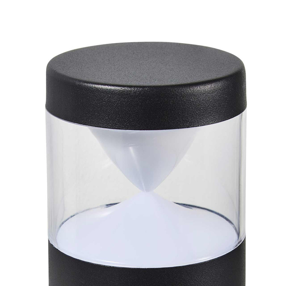 Zink POLLUX 8W LED Outdoor Up and Down Wall Light Black 3