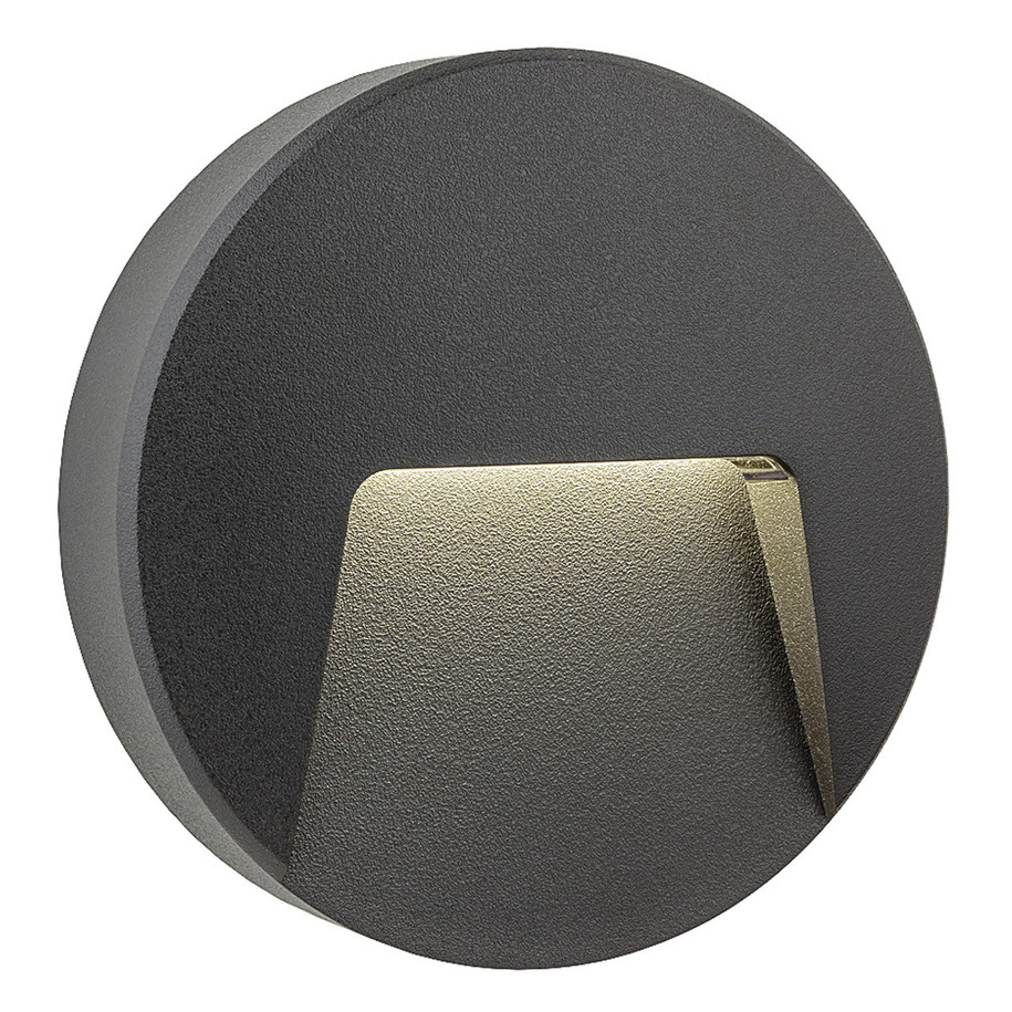 Firstlight Golf Anti-Corrosion Style LED Round Wall and Step Light 3W Cool White Graphite Price Comparisons | Compare The Build