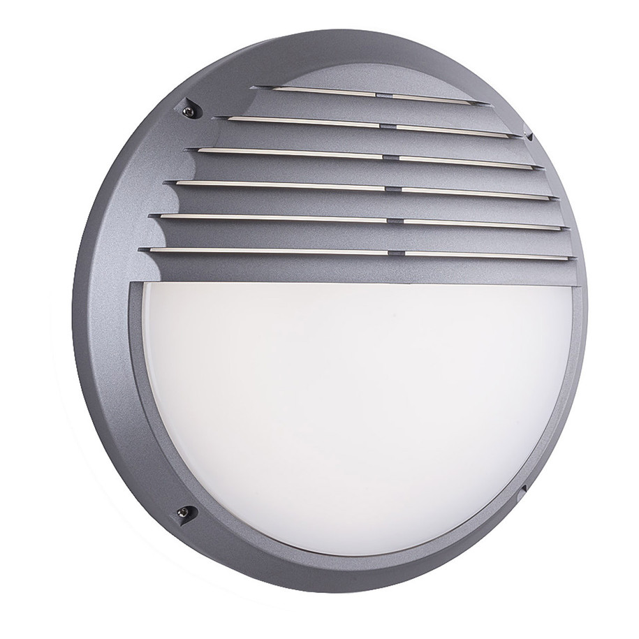 Firstlight Luca Anti-Corrosion Style LED Bulkhead 10W Eyelid Cool White in Silver Resin and Opal Price Comparisons | Compare The Build