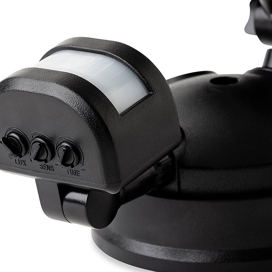 Firstlight Reflex Modern Style LED Twin Security Light 30W PIR Sensor Tri-Colour CCT Black 4