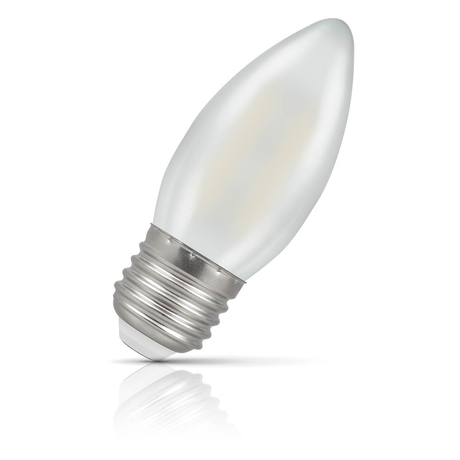 Crompton Candle LED Light Bulb E27 2.2W (25W Eqv) Warm White Filament Pearl Price Comparisons | Compare The Build