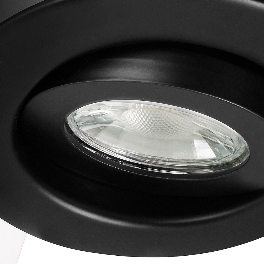 Phoebe LED GU10 Fire Rated Downlight Firesafe Black Adjustable 2