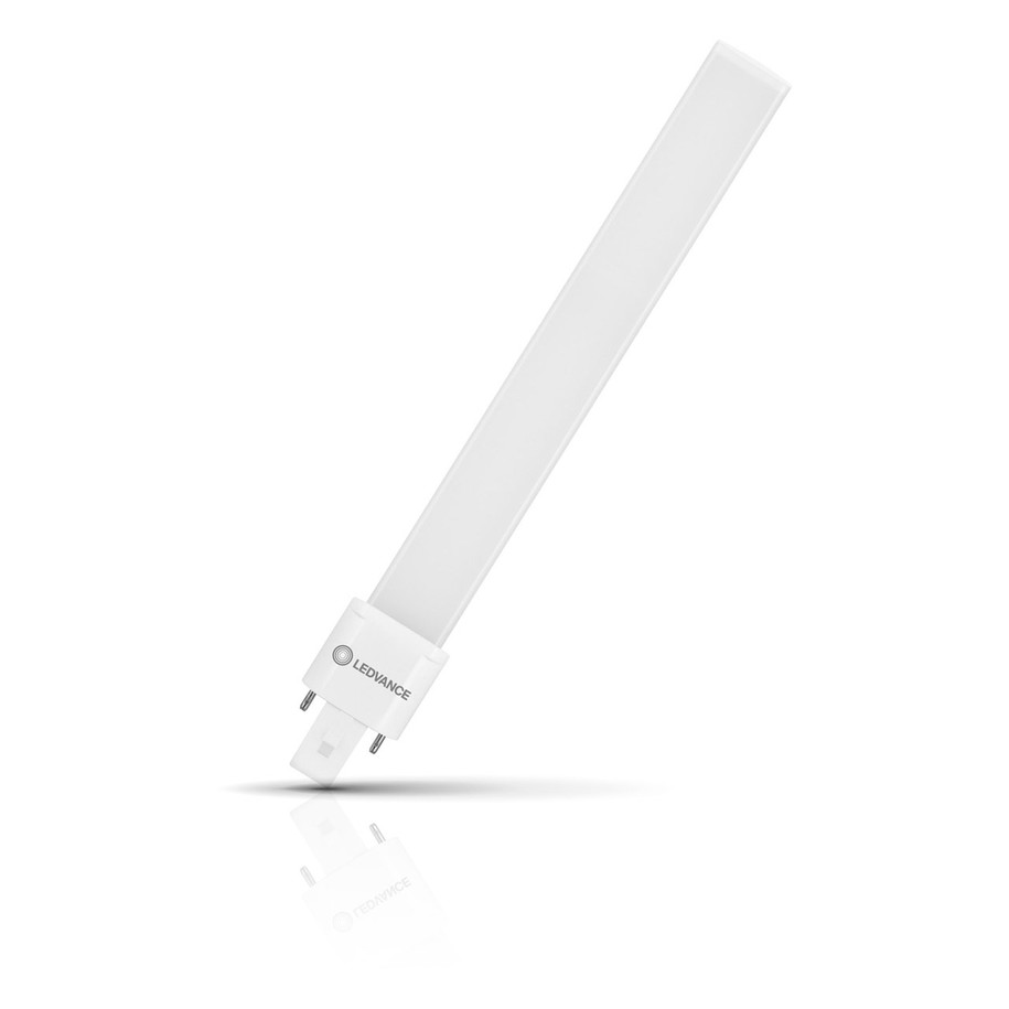 Ledvance LED DULUX® S11 PLS 6W 2-Pin Value Class EM & AC Mains Warm White Frosted