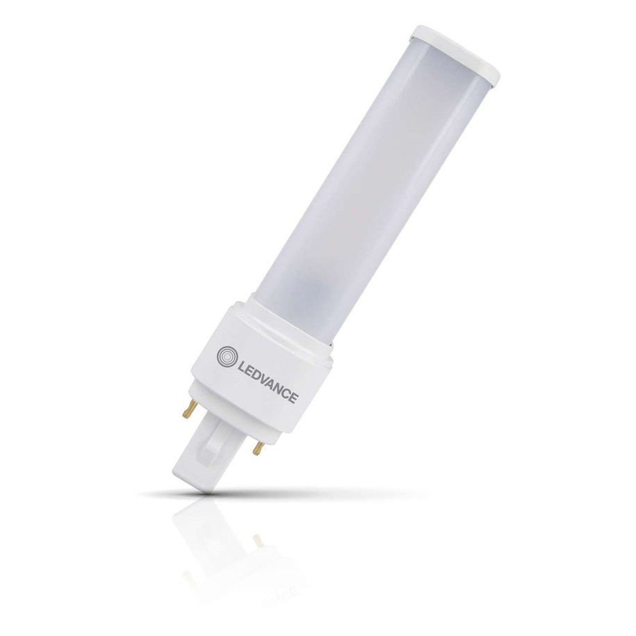 Ledvance LED DULUX® D26 PLC 9W 2-Pin Value Class EM & AC Mains Cool White Frosted