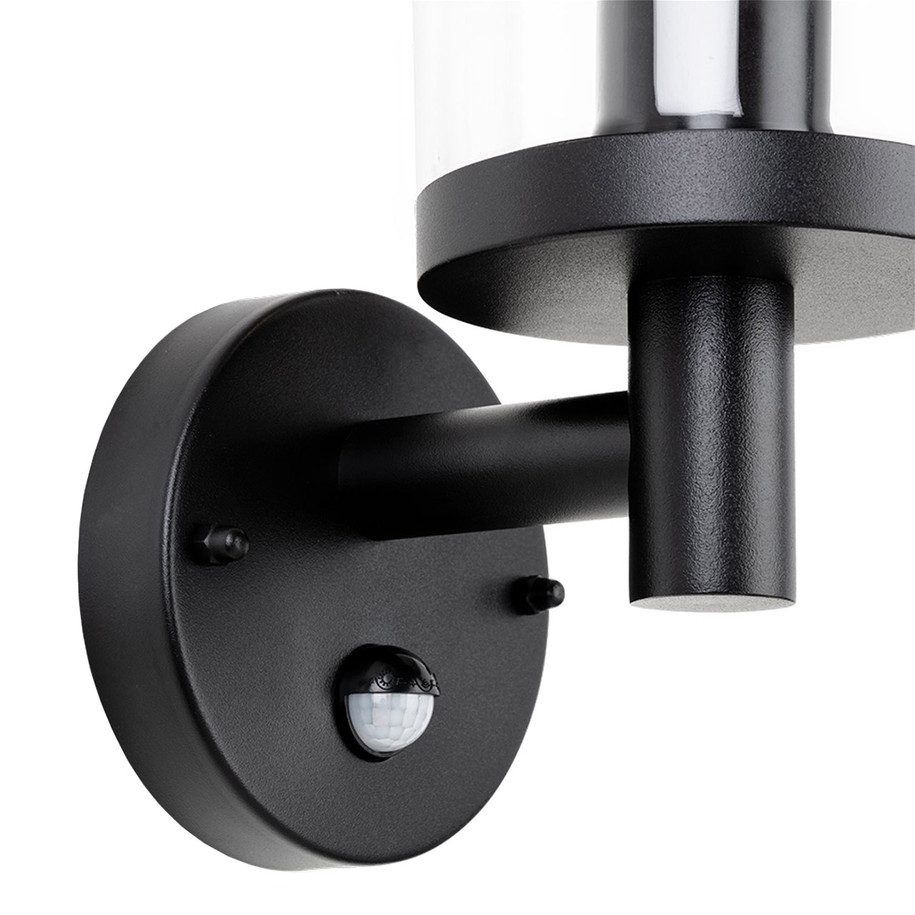 Firstlight Lucas Modern Style Up Lantern PIR Sensor Black 2