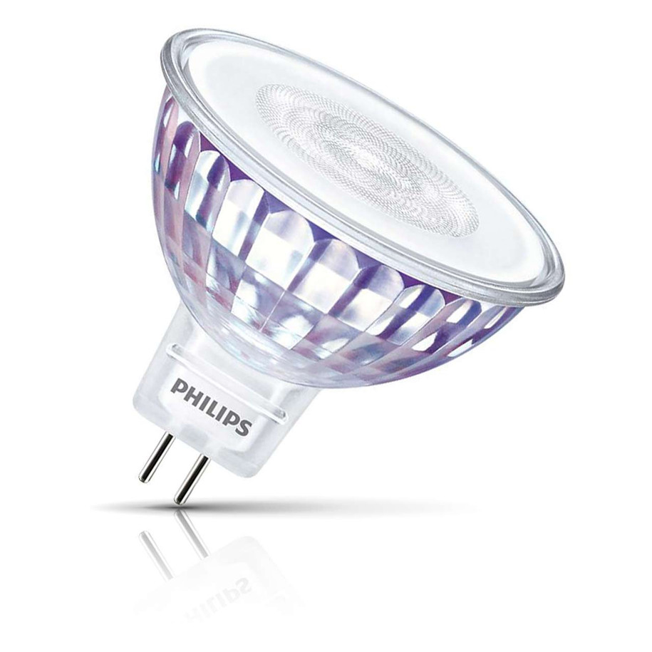 Philips MR16 Spotlight LED Bulb GU5.3 7W (50W Eqv) Warm White CorePro 36°