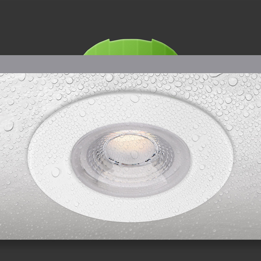 nxt gen NovaLite LED Fire Rated Downlight 6W Dimmable CCT IP65 White (6 Pack) 10