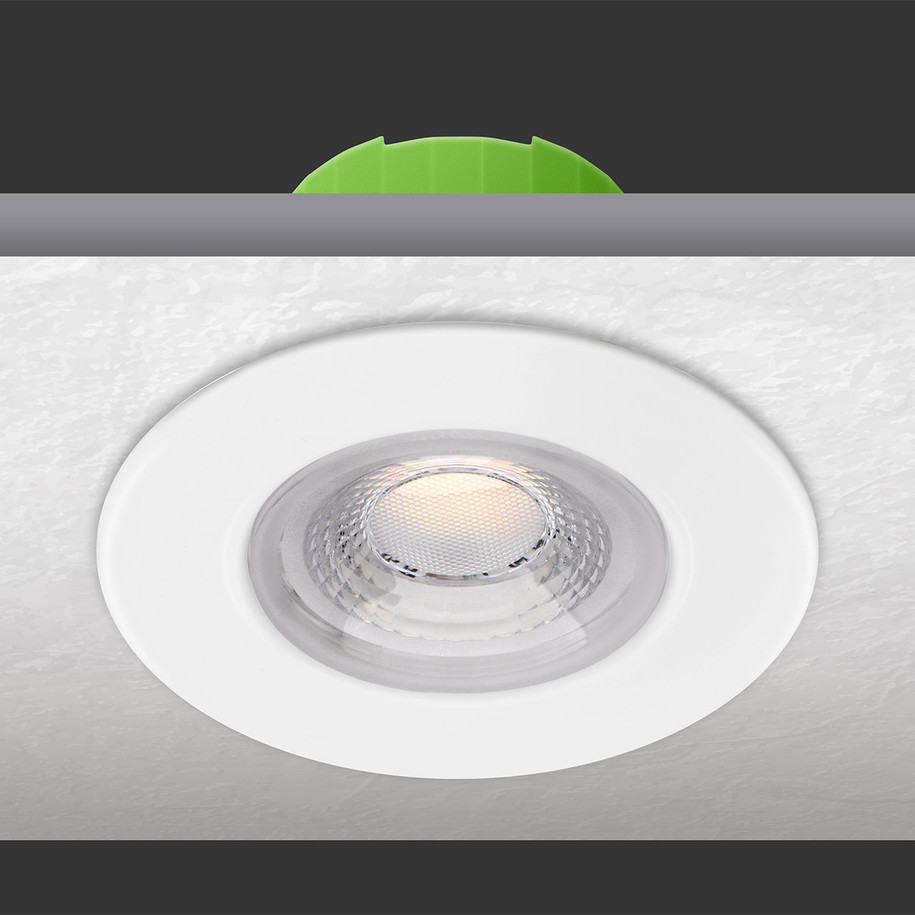 nxt gen NovaLite LED Fire Rated Downlight 6W Dimmable CCT IP65 White (6 Pack) 9
