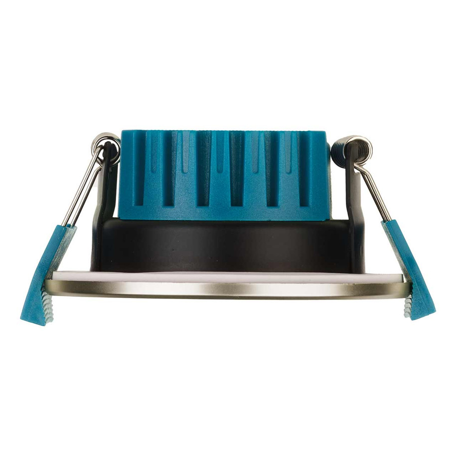 Phoebe LED Firesafe Fixed Downlight 4W/6W/8W Dimmable CCT Multi-Wattage Satin Nickel 5