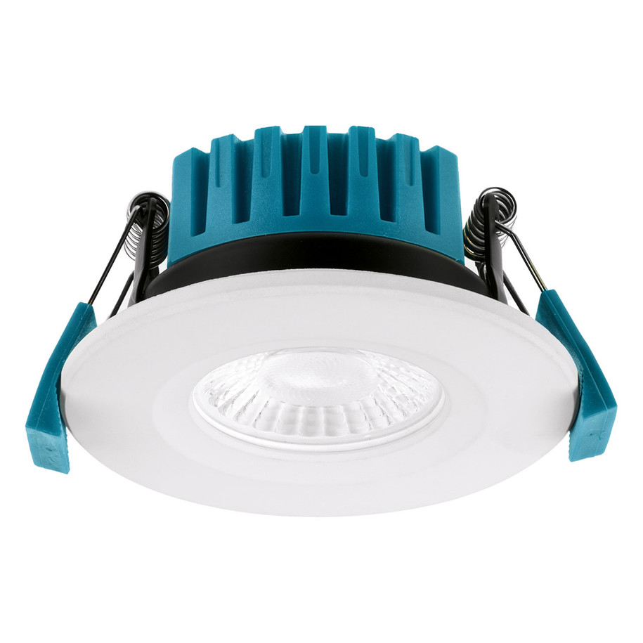 Phoebe LED Firesafe Fixed Downlight 4W/6W/8W Dimmable CCT Multi-Wattage White 1